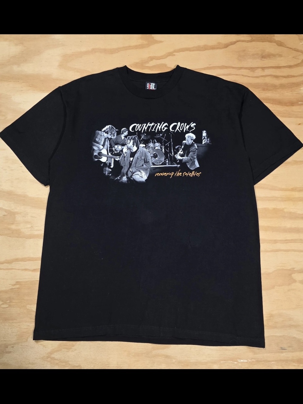 Counting Crows Shirt Mens XL Recovering The Satellites 1997 Band Tee